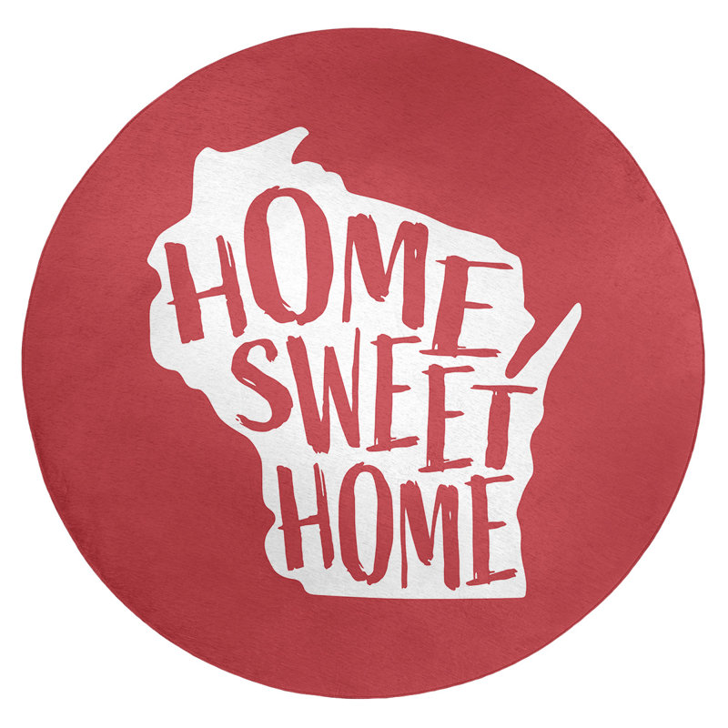 Tapis de poly-chenille wisconsin pour la maison