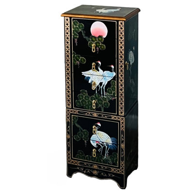 Aoife Hand Painted Jewellery Armoire with Mirror