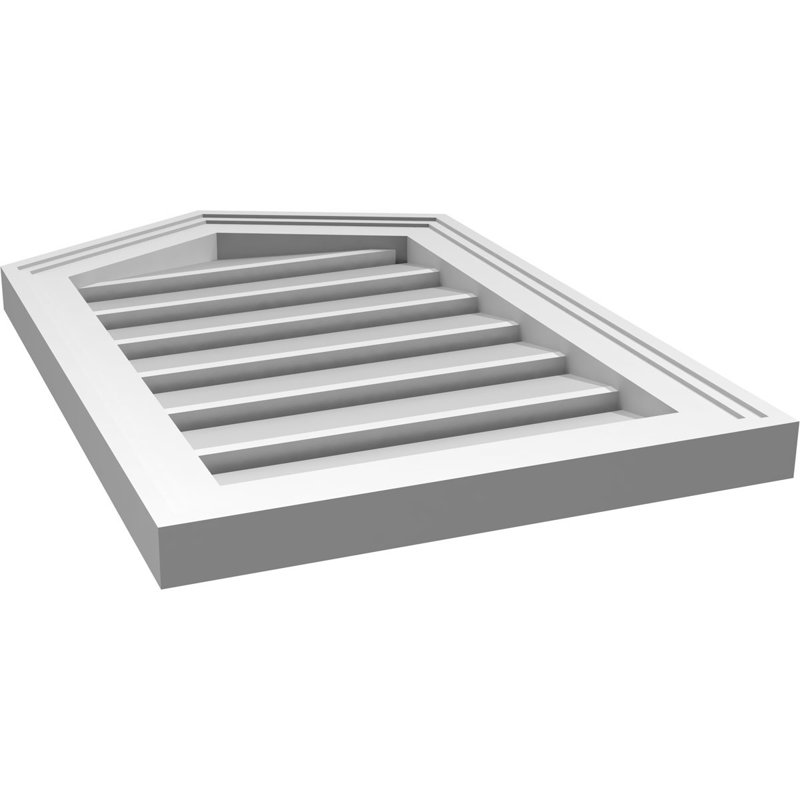Ventilé à pignon fonctionnel en uréthane Signature, H 24 po x l 16 po x P 1,5 po