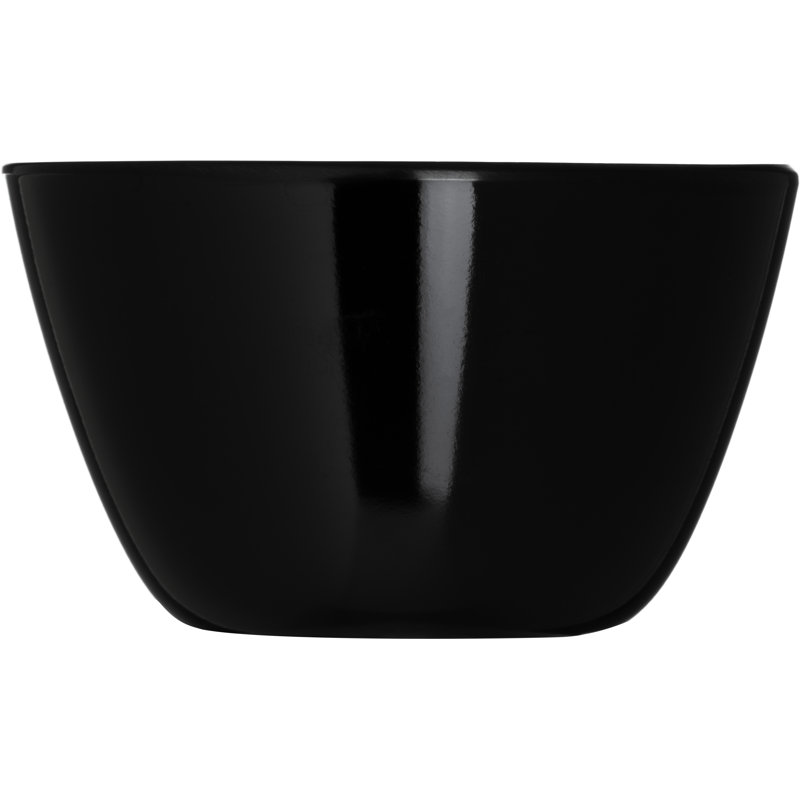 Kingline™ 8 oz. Melamine Rice Bowl, Black