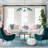 5 - Light Gradient Blue Sputnik Sphere Modern Glass Bubble Chandelier-850661724