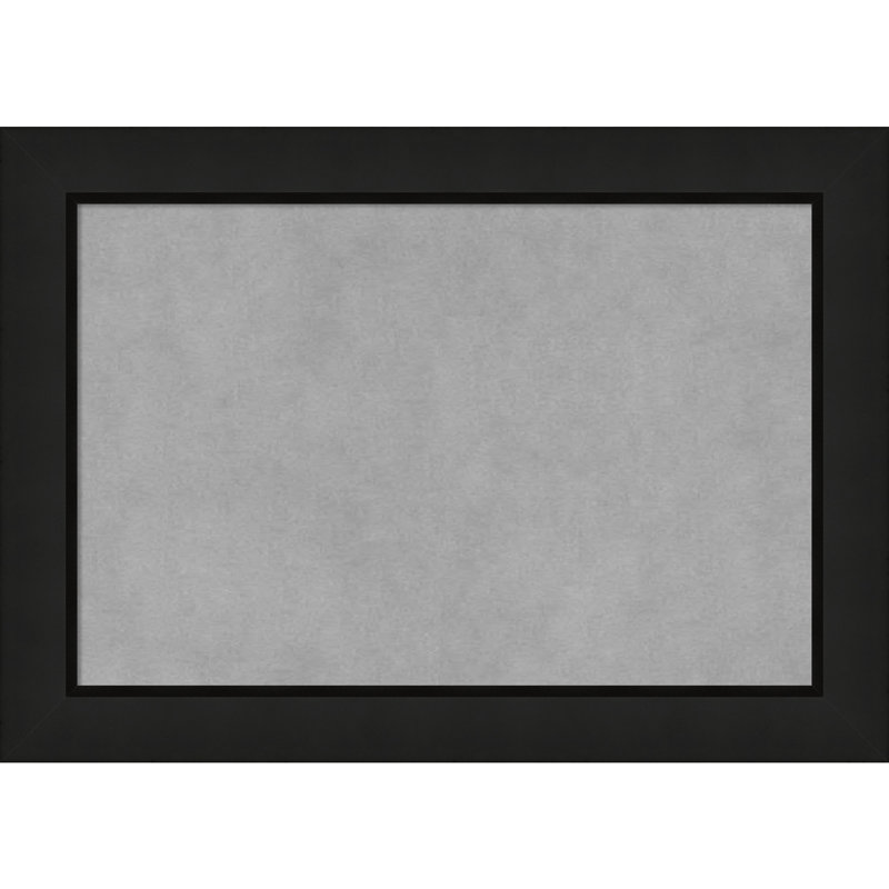 Tableau magnétique encadré noir Phil Midnight, H 15 po x l 21 po