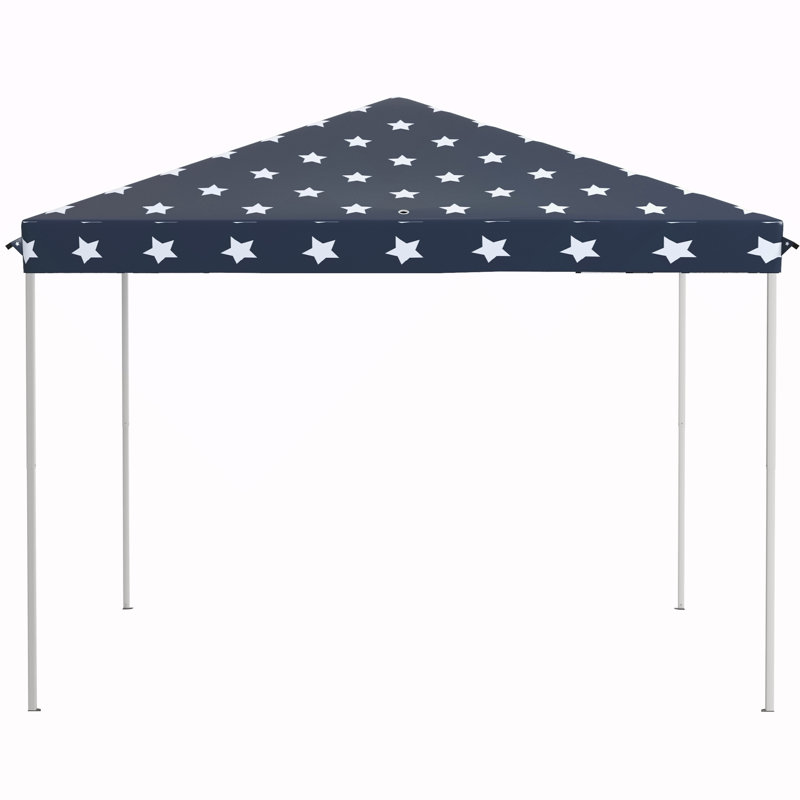 Tente à auvent escamotable avec filet Outsunny