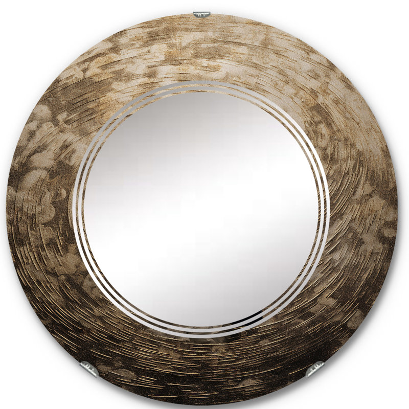 Miroir mural Arsyaditama, 24 po x 24 po
