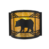 Rustic Lodge 1 - Light Flush Mounted Sconce