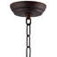 Chandelle empire en bois 2 lumières Caufield