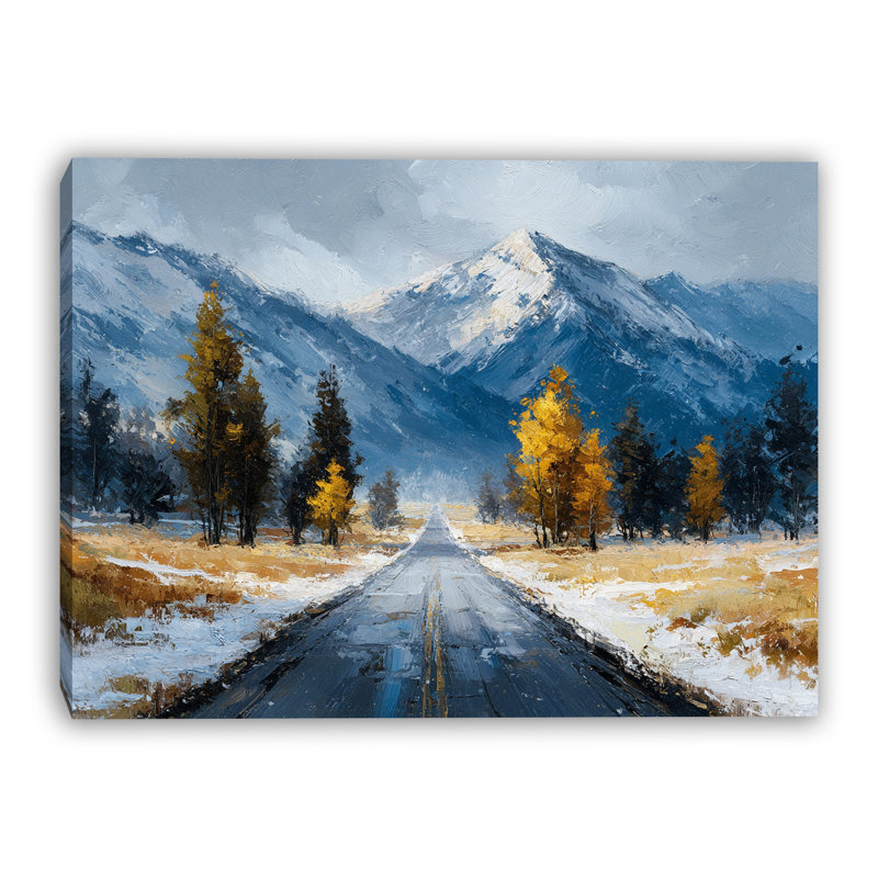 Art mural sur toile Golden Trees, 24 po x 36 po