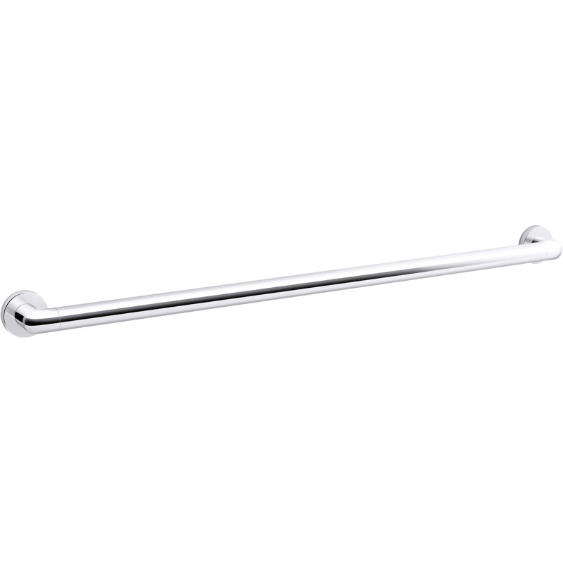 Kumin Grab Bar, Polished Chrome, 36" W