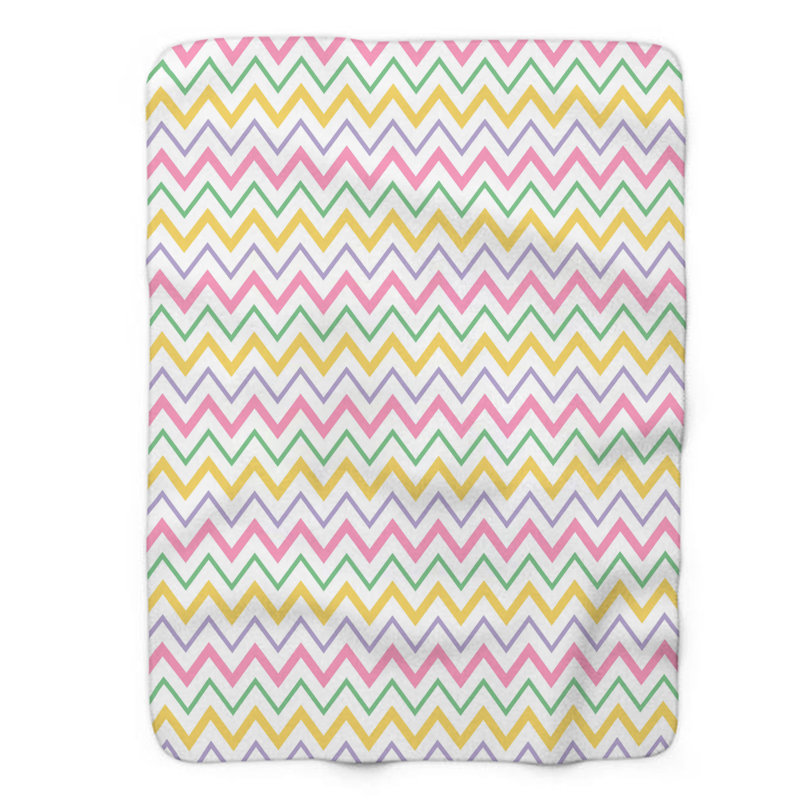 Bunny Hues - 1 pièce Sherpa Premium, Lit simple