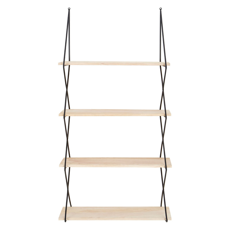 Bilst 4 Piece Solid Wood Tiered Shelf
