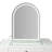 Stage Lite Arch Vanity Mirror with LED Lights, Soft Touch Sensors, 3 Dimmable Light Temperatures-1172325585