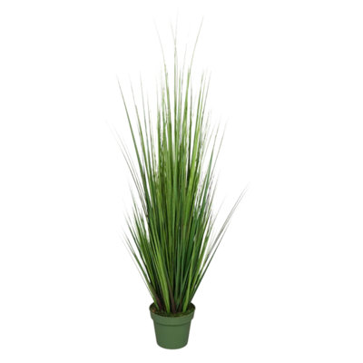 Faux Reed Grass in Nursery Pot