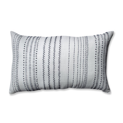  Tribal Stitches Cotton Lumbar Pillow