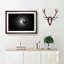 Flying Dove Bird in Abstract - Picture Frame Graphic Art Print-55728041-55728042