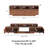 Modern Extendable TV Stand With Storage For Tvs Up To 100"