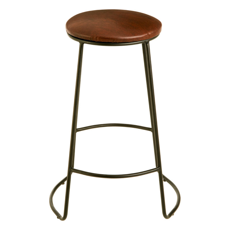 Bilst Upholstered Counter Stool with Metal Frame