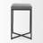 Rosetta Backless Upholstered Stool with Iron Frame -724002996