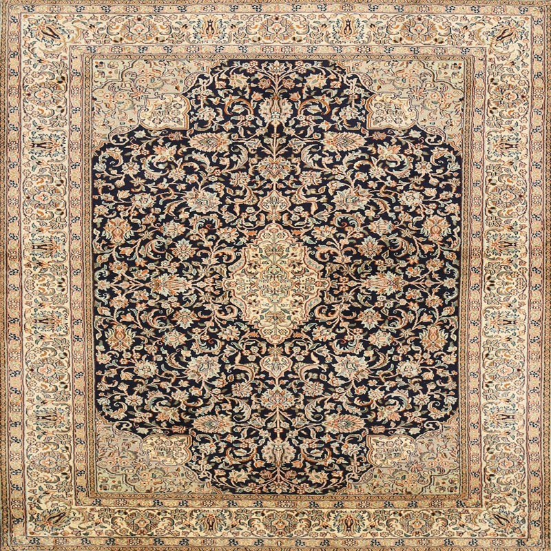 Metta Performance Oriental Indoor Rug, Round 5'