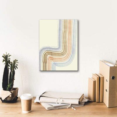  'Imperfect Lines 1' by Alicia Ludwig Canvas Wall Art, 12" x 16"