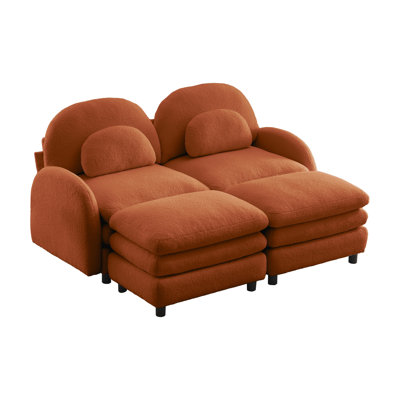 Canapé modulaire 2 places Teddy