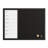 Martha Stewart Everette Dry Erase Magnetic Weekly Calendar/Chalk Board - Woodgrain Frame-89798330
