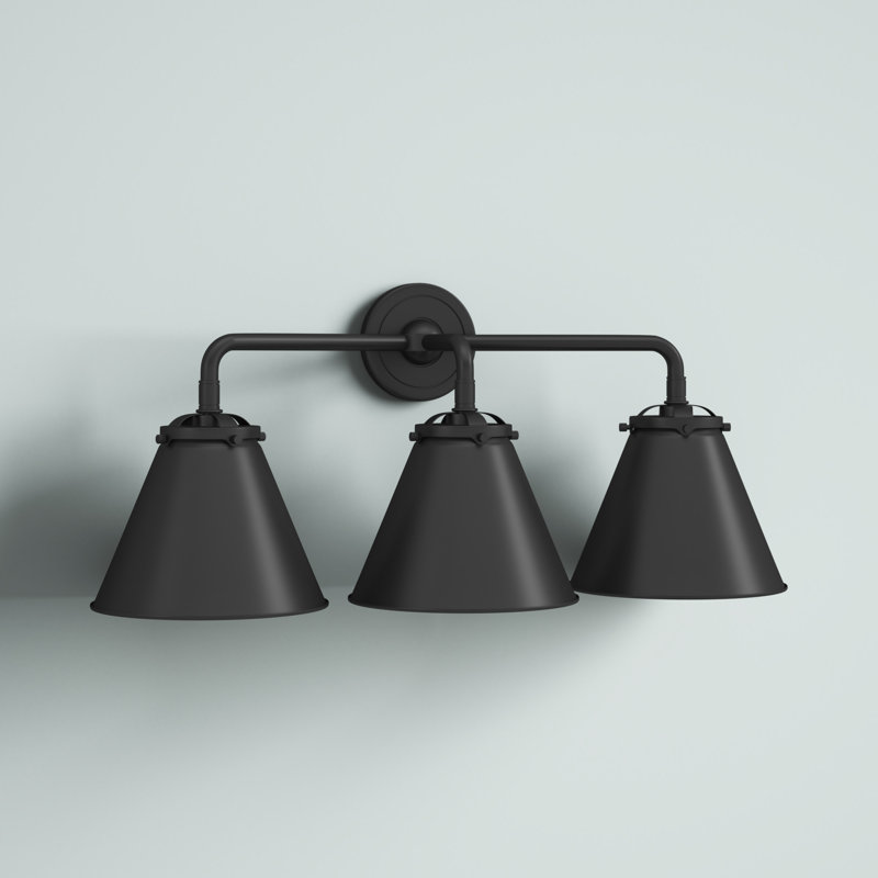 Donovan 3 - Light Dimmable Vanity Light, Oil Rubbed Bronze, Oil Rubbed Bronze, Incandescent