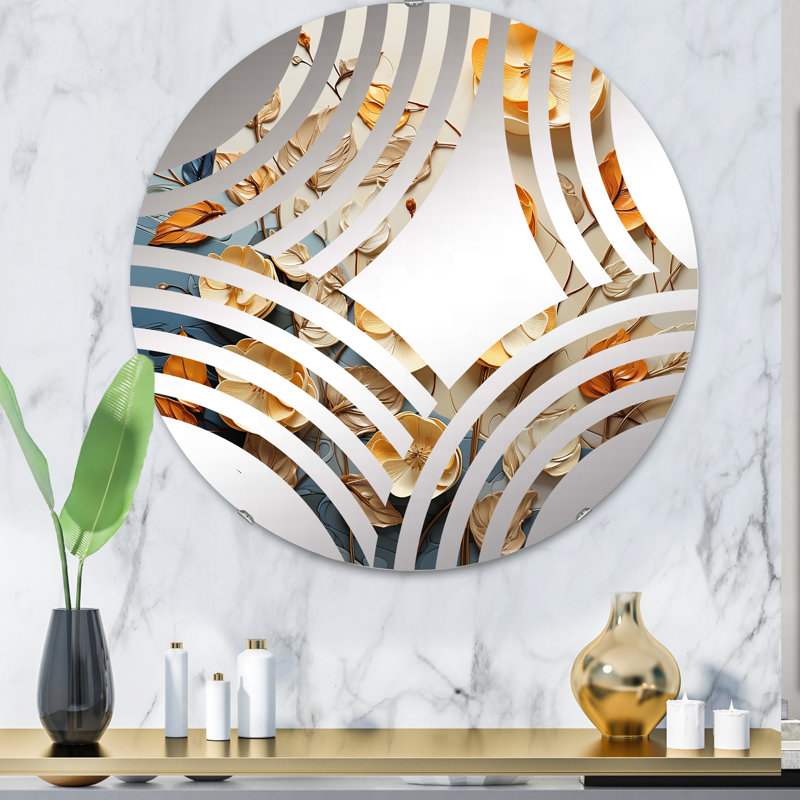 Curron Circle Mirror, 31.4" x 31.4"