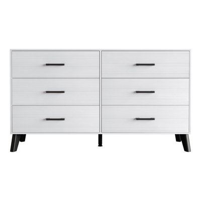 Jeweldine 6 Drawer 52.56" W Double Dresser