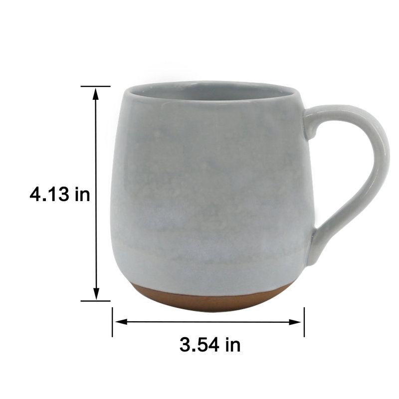 Tasse en céramique de calibre étroit Gary, gris