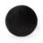 Contemporary Solid Wood Round Coffee Table, Round Drum Solid Wood Coffee Table