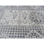 Tapis gris / noir noué à la main de conception unique 10 pi 1 po x 14 pi 6 po Stef