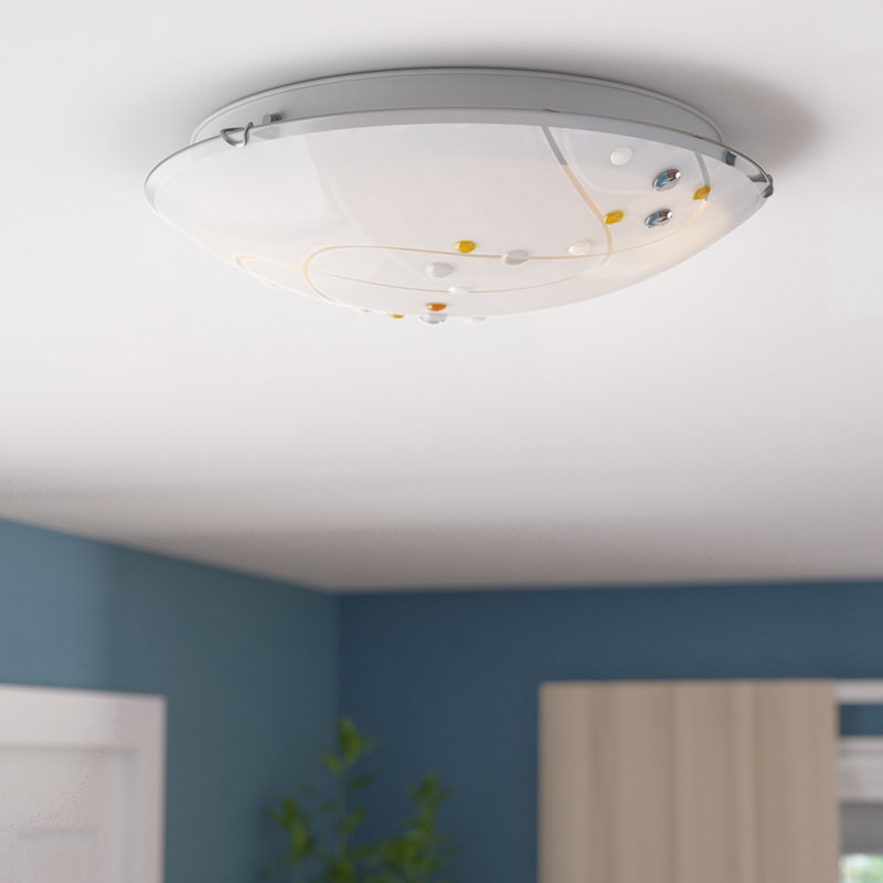 Gleaves Glass Flush Mount