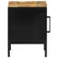 30cm W Metal Bedside Table