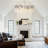 Modern Tree Branch Crystal Chandelier Luxury Black Crystal Pendant Lighting 39.37" Contemporary 14-Light Round Chandeliers For Dining Room Kitchen Bedroom Living Room-2091610713-2091610719