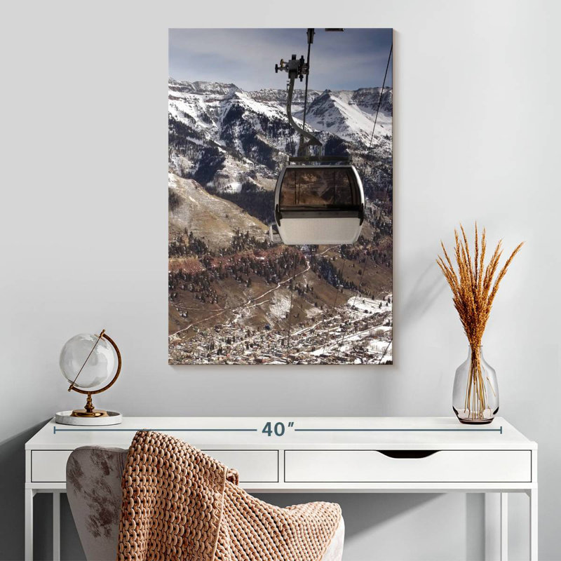 Téléphérique Aime Telluride, H 30 po x l 20 po