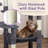 Geraurd Cat Tree with Padded Platform Bed-1998521274