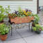 Pot à fleurs surélevé en acier Lawrence Hill-72092381-64543490