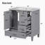 Ensemble de meuble-lavabo simple avec plateau 18,30 Neomi-1441258568