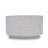 2 Pieces Ceramic Flowerpot, Modern Planter for Patio, Garden or Windowsills - Milk White