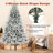 8' Lighted Christmas Tree
