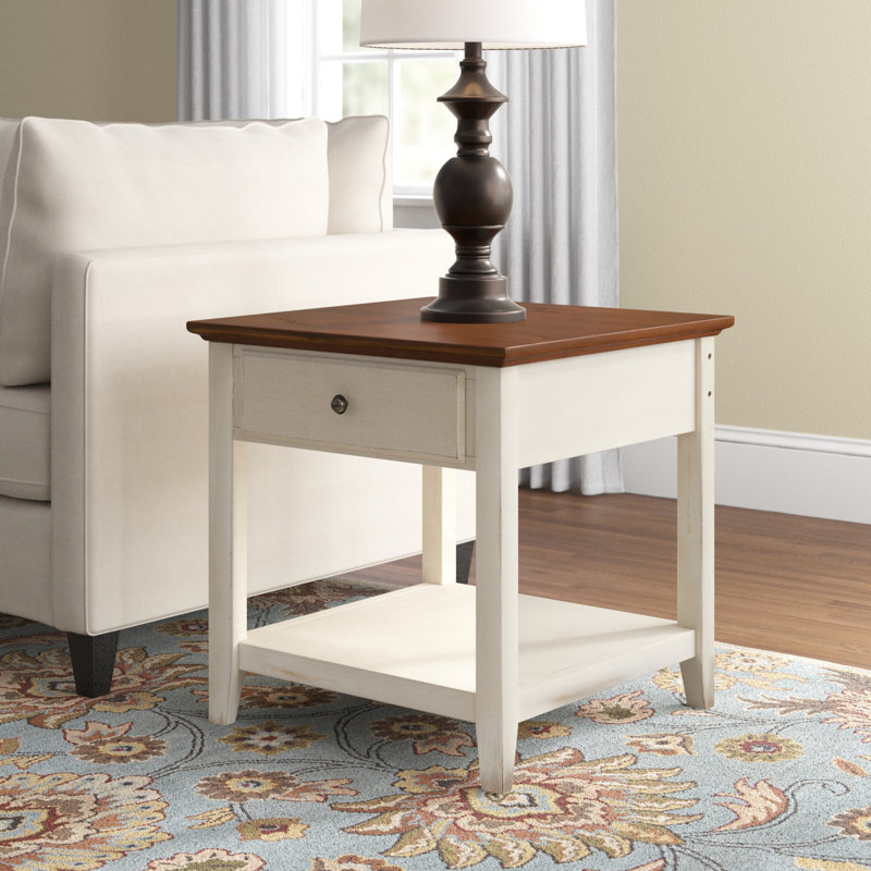 Barnette End Table with Storage