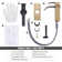 Centerset Single-handle Bathroom Faucet with Drain Assembly