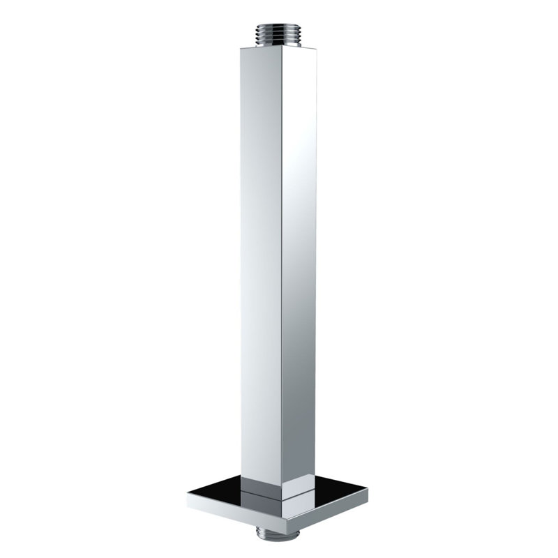 8" Metal Square Shower Arm ,Chrome