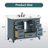 Free Standing Bathroom Vanity with Quartz Top-1222680003-1222680000-1235470428