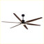 Ventilateur de plafond 66 pouces Farmhouse Rustic