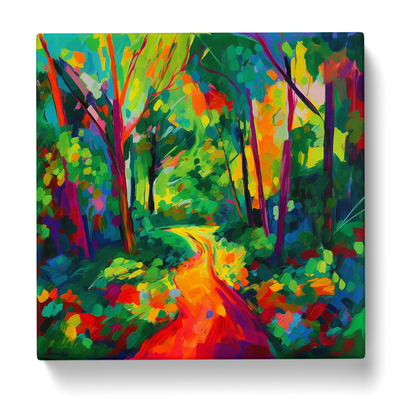 Forest Fauvism - Wrapped Canvas