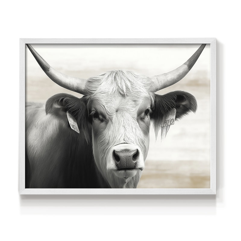 Série abstraite nautique - CXC - reproduction encadrée, H 11 po x l 14 po, Blanc