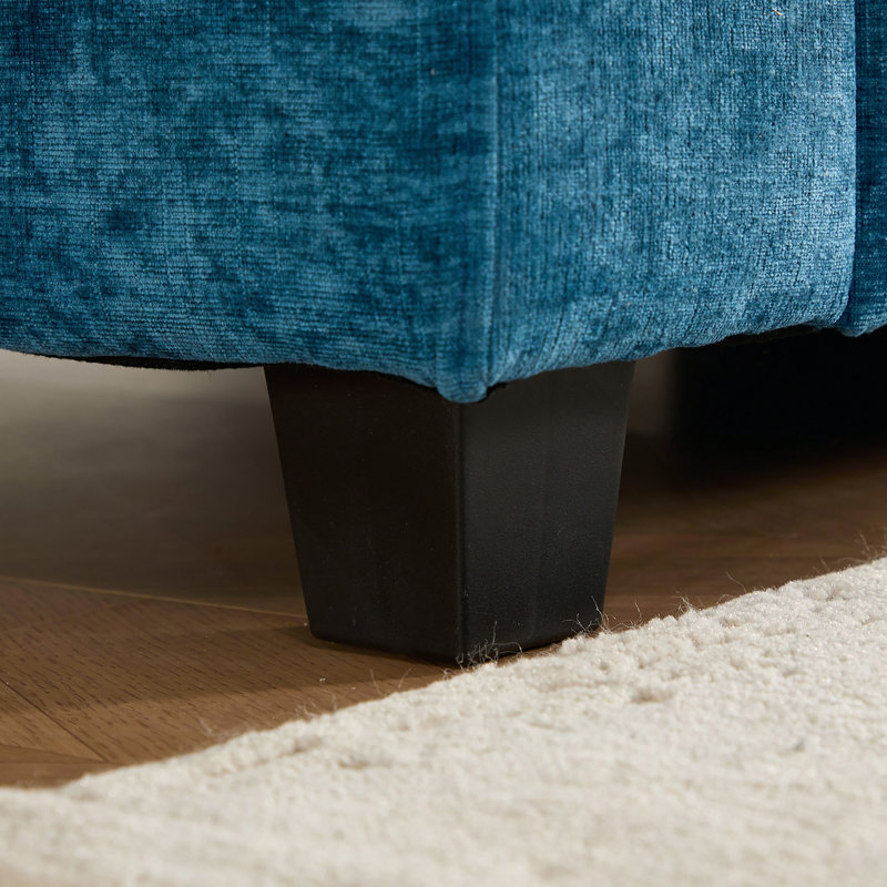 Canapé-lit confortable à assise simple sans repose-pieds, canapé modulaire moderne convenant au salon, à la chambre à coucher et à l'appartement