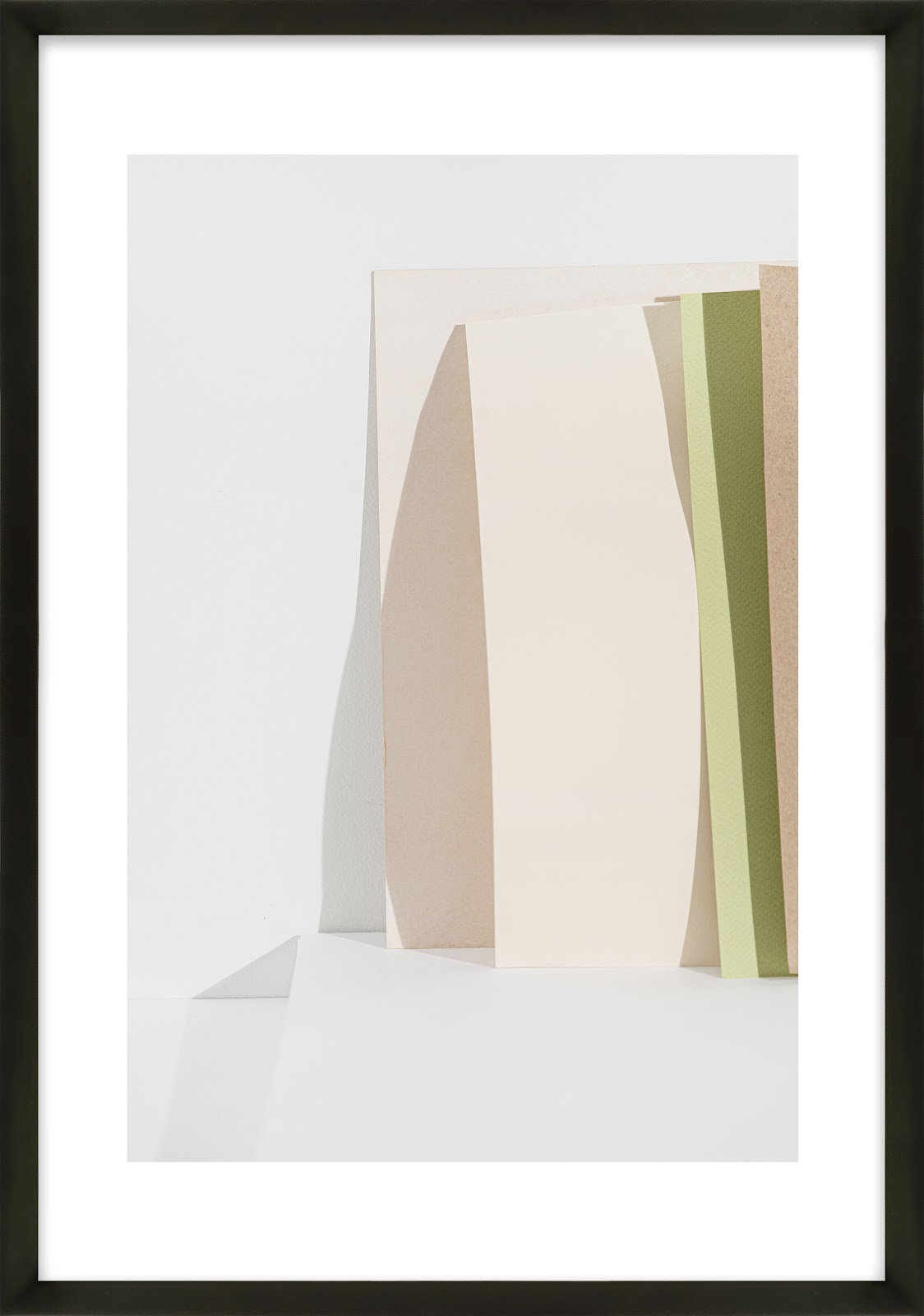 Lucie "Clean Slate as an Object 1" Print, Black, 38" H x 26.5" W x 1.25" D