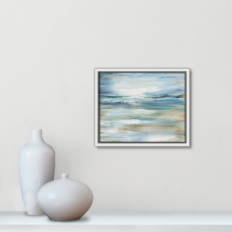 Reflection Skies Print par Carol Robinson, Espresso, H 9,5 po x l 11,5 po